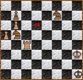2 possible moves for the Kinght